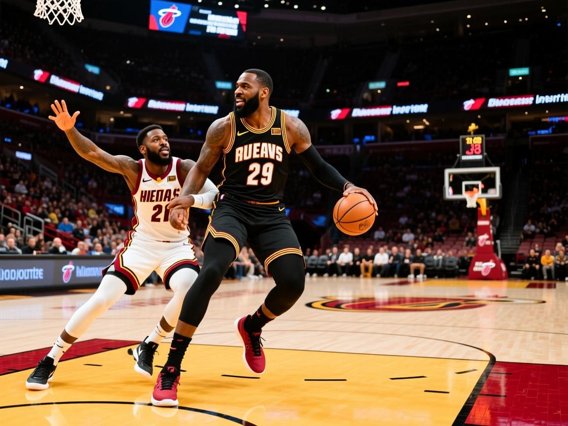 热火击败骑士，巴特勒29分完胜  第1张